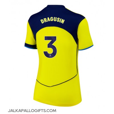 Tottenham Hotspur Radu Dragusin #3 Kolmaspaita Naiset 2025-26 Lyhythihainen Tottenham Hotspur Radu Dragusin #3 Kolmaspaita Naiset 2025-26 Lyhythihainen